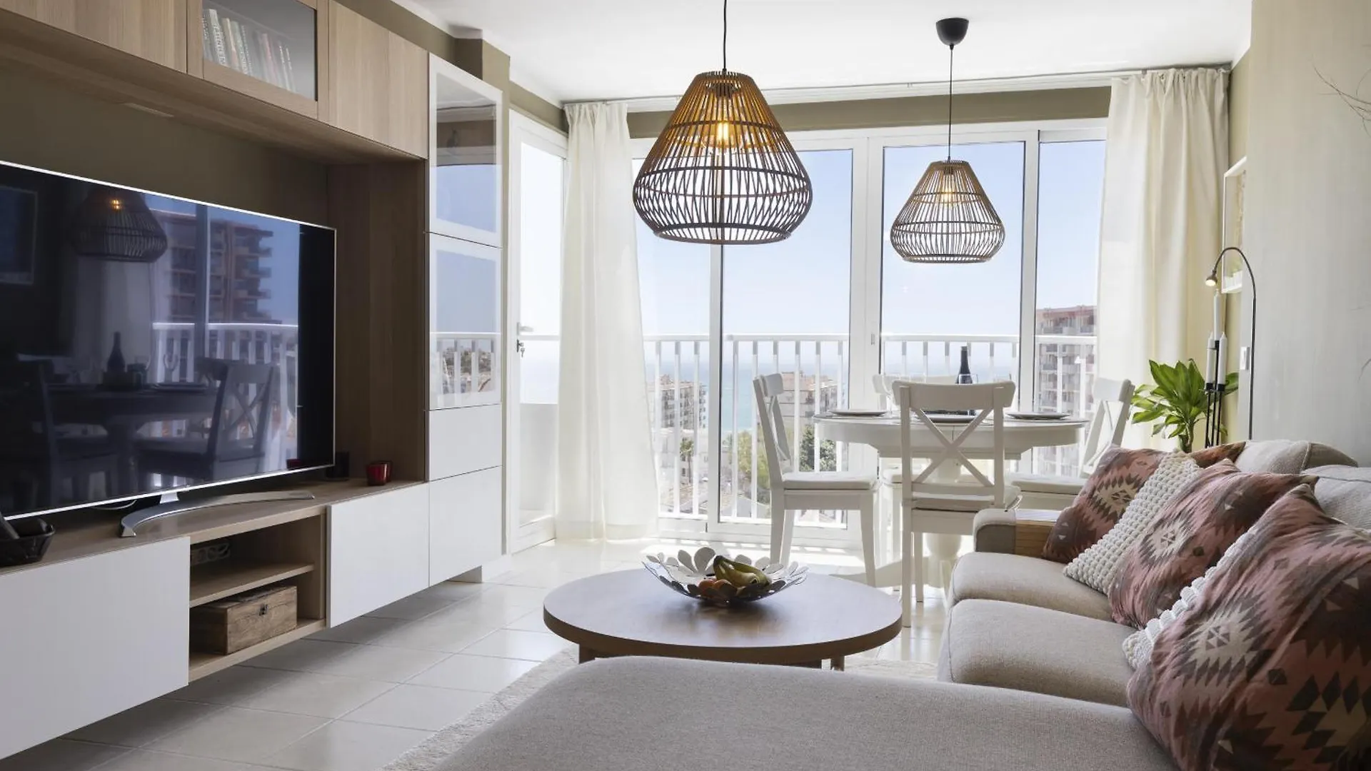 Central Apartment With Stunning Sea Views, Terrace Benalmadena Spain